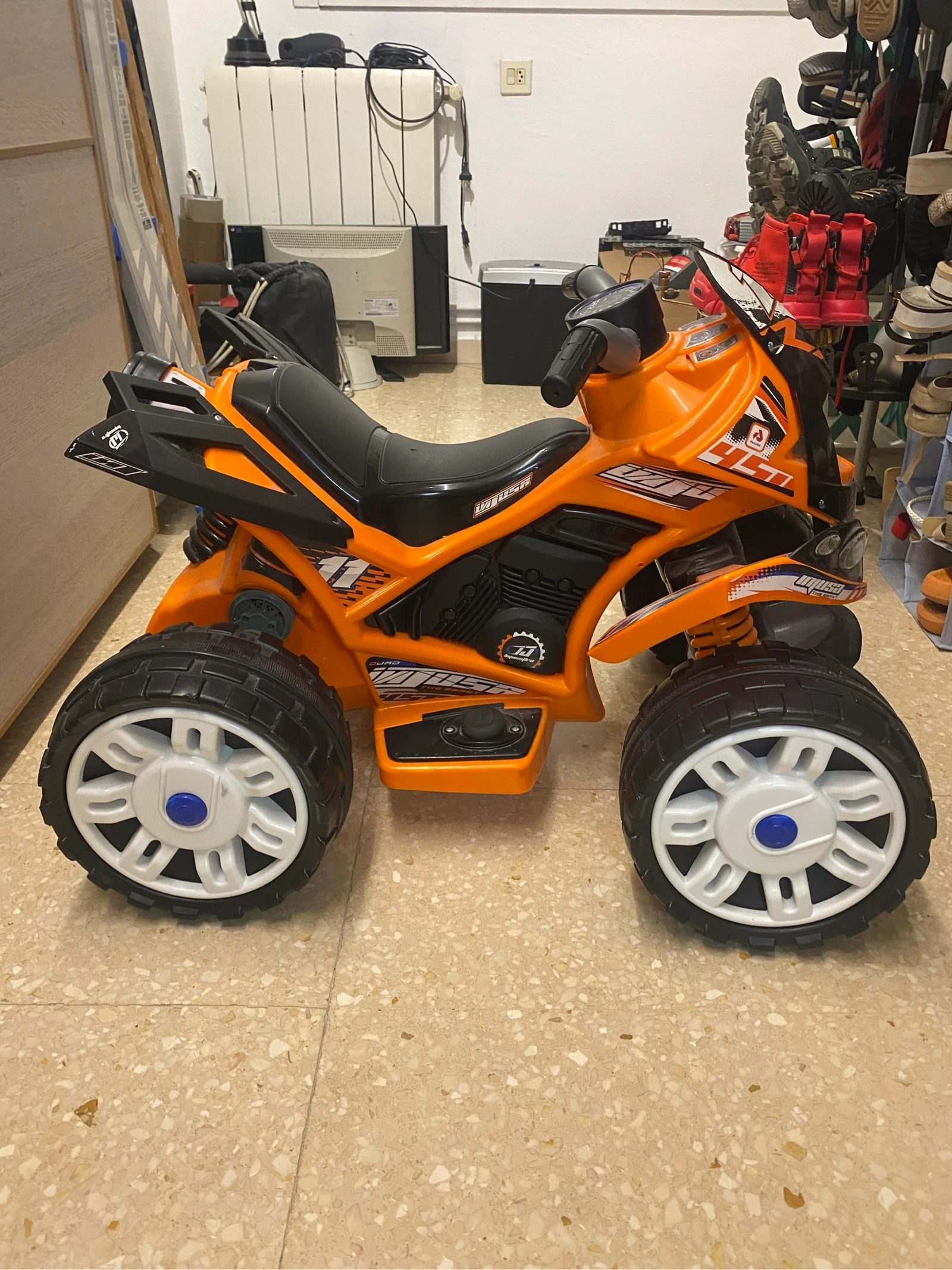 Mini quad naranja